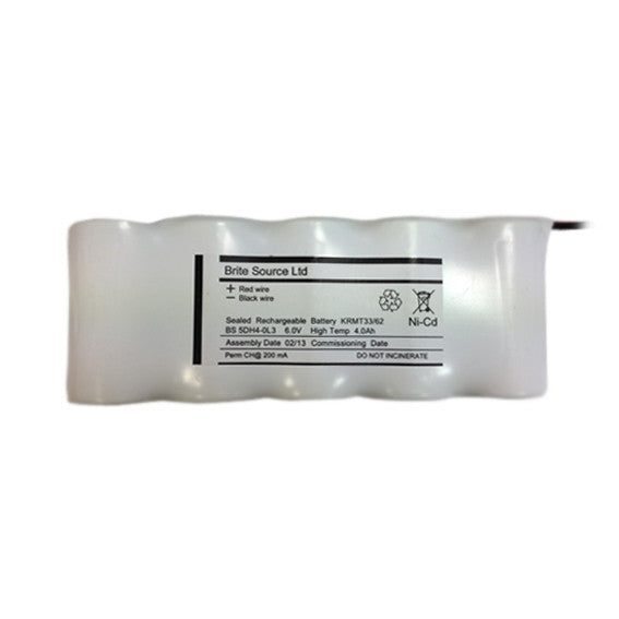 Emergency 5 Cell Battery Side by Side 6.0v 4.0ah 5/4000dha – The Lamp ...