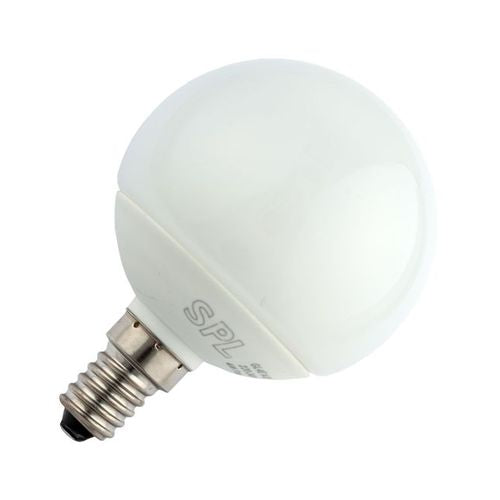 TCP 14-Watt G25 Globe CFL Bulb - Soft White 2700K, Energy-Saving Light Bulb With 800 Lumens