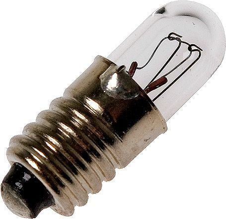 Schiefer T1 3/4 E5/8 57x16mm 12V 60mA C-2F 10000h Clear 2500K 