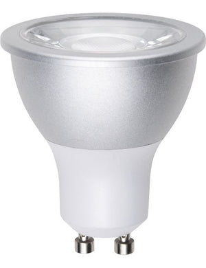 SPL LED GU10 COB MR16 PMMA 50x57mm 230V 420Lm 6W 2700K 927 36° AC Grey Dimmable 2700K Dimmable - L641770627