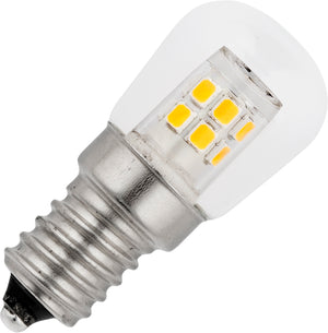 Schiefer 024314027 - LED E14 Pygmy P23x51mm 230V 160Lm 2W 827 AC Clear Non-Dim Fridge LED Bulbs Schiefer - The Lamp Company