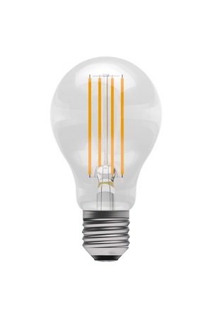 Bell 05019 - 6W LED Filament Clear GLS - ES, 2700K LED Filament GLS - Non Dimmable Bell - The Lamp Company