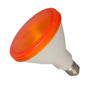 P38L15FL-Y-BE - 240v 15w E27 Yellow PAR38 LED LED Bulbs Bell - The Lamp Company