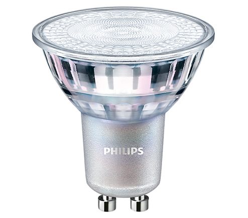 Kalkun Sæbe bladre 240V 3.7w-35w LED GU10 36° 2200-2700K Dimming - Philips - 70809500 – The  Lamp Company