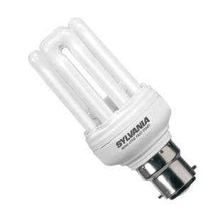 PLCQ15BC-8210-SY - 240v 15w Ba22d Col:82 ElecTriple 10000hr Energy Saving Light Bulbs Sylvania - The Lamp Company