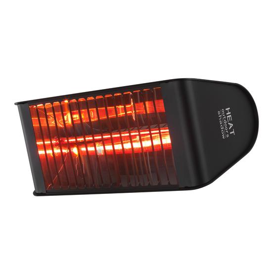 Shadow Fatboy 2.4kW Mega Heat Patio Heater with remote control – The Lamp  Company