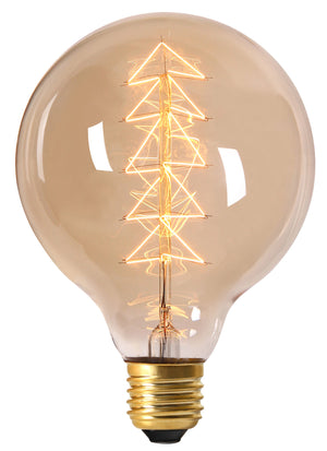16002 - Globe Metal Filament "Pine" 40W E27 2000K 160Lm Amb.  The Lampco - The Lamp Company