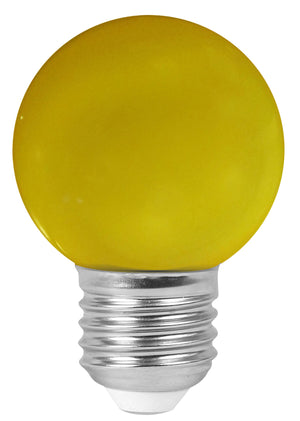 160137 - Golfball LED 1W E27 30Lm Yellow 330° Girard Sudron - The Lamp Company