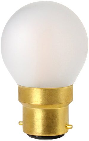 28659 - Golfball G45 Filament LED 4W B22 2700K 330Lm Dim. Mat GS LED Filament The Lampco - The Lamp Company