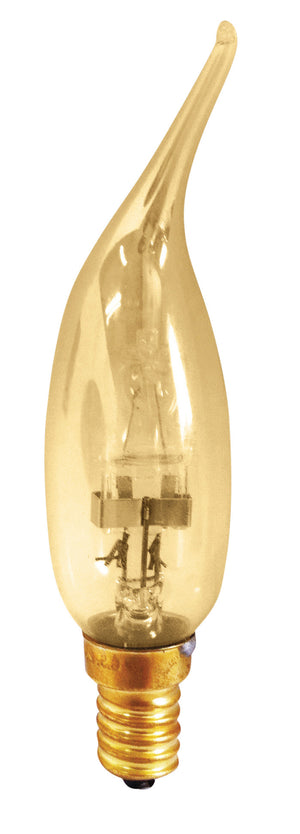 712140 - Candle CV2 Eco-Halo 19W E14 2750K 219Lm Dim. Amb. Halogen Energy Savers Girard Sudron - The Lamp Company