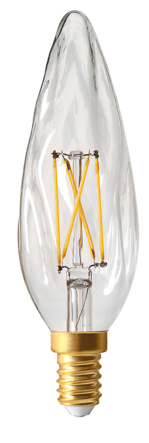 713621 - Candle GS8 Filament LED 4W E14 2700K 320Lm Dim. Cl. GS LED Filament The Lampco - The Lamp Company