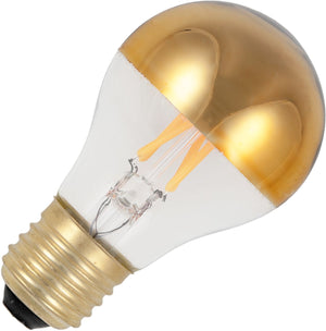 Schiefer LF023891312 - E27 Filamentled GLS Top-Mirror A55x105mm 230V 250Lm 4W 925 AC Gold Dim LED Bulbs Schiefer - The Lamp Company