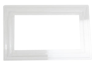 02101 Finger Plate Clear 2G - Lampfix - Sparks Warehouse