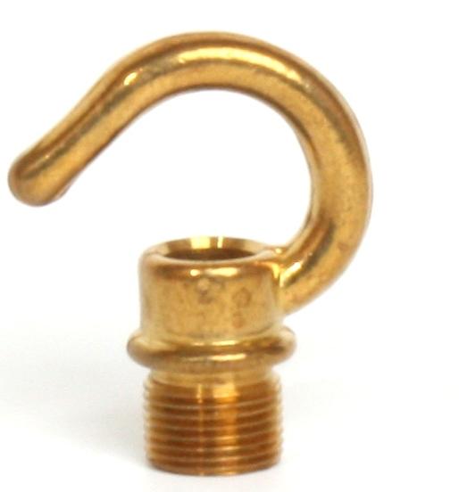 05068 Hook ½" Male Thread Brass