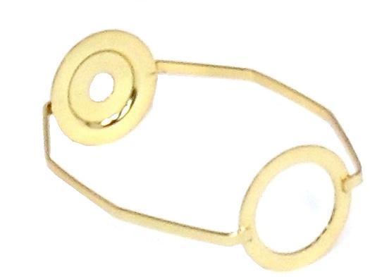 05081 Shade Carrier Brass Plated 4"