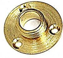 05225 - Flange Plate Brass ½ Inch