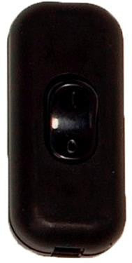 05294 - 3 Core Inline Switch Mini Black 2A