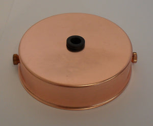 05343 Ceiling Rose Copper 85mm x 21mm - Lampfix - Sparks Warehouse