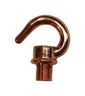 05355 Hook 10mm Male Thread Copper - Lampfix - Sparks Warehouse