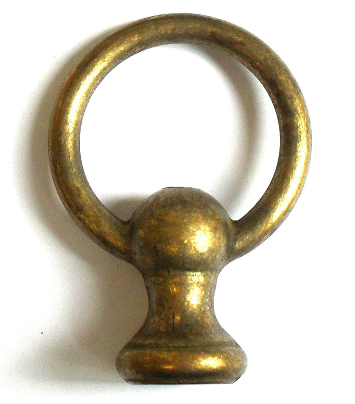 05407 Large Brass Loop Long Neck Plain 10mm Ø52mm