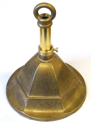 05432 Chelsea Ceiling Assembly Brass Ø102mm - Lampfix - Sparks Warehouse