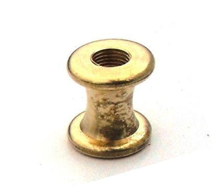 05452 - Shaped Coupler, Brass M10 Height 24mm Ø22 - LampFix - sparks-warehouse