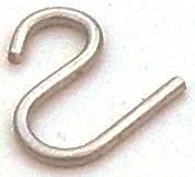 05464 Steel 'S' Hook Small 30mm Length - Lampfix - Sparks Warehouse