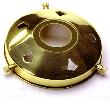 05476 - 4¼" Polished Brass Gallery 29mm hole
