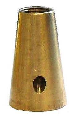 05531 - Cone Brass Stop End - Lampfix - sparks-warehouse