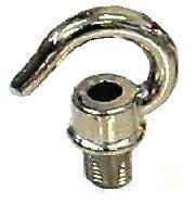 05653 Hook 10mm Male Thread Nickel - Lampfix - Sparks Warehouse