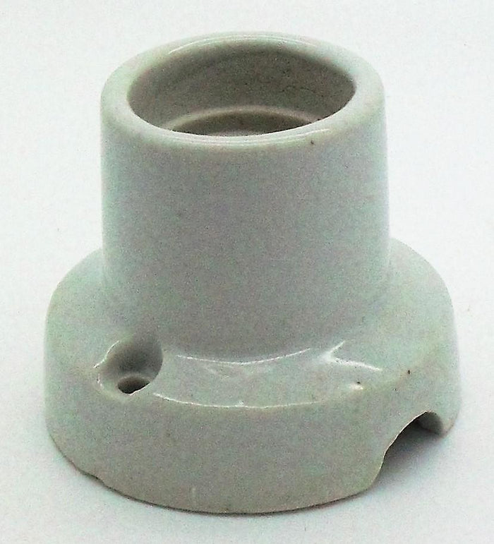 05743 ES Porcelain Decorative Battenholder - ES / Edison Screw / E27, Porcelain, Batten