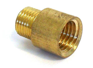 05792 Brass Increaser 10mm Male - French Thread Female - Lampfix - Sparks Warehouse