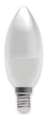 Bell 05853 - 4W LED Dimmable Candle Opal - SES, 2700K
