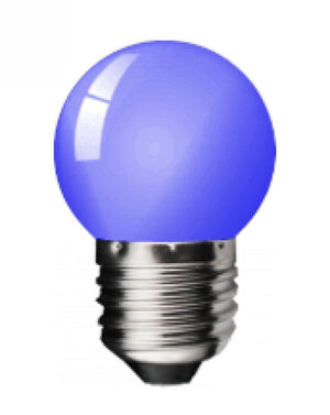 Kosnic KLED01GLF/E27-BL  1W LED 2D/2Pin Golf Ball Blue
