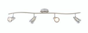 Forum Lighting Inlight Elara Sat Nickel 4L bar - INL-598410-SNIC - Satin Nickel
