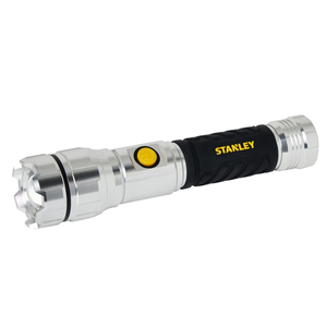 Forum Lighting Stanley Stanley® 500 lumen rechargeable hand torch - SXLS43185E - Silver/Black