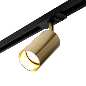 Forum Lighting Culina Cory 1Lt Track Head SatBrass/Blk Low Profile Conn - CUL-44404-SBRS - Satin Brass