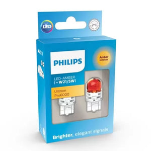 Philips 11066AU60X2 W3x16q  LED W21/5W (580) LED Bulbs