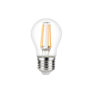 Integral LED Omni Filament Golf Ball Bulb E27 470Lm 3.4W 4000K Dimmable 320 Beam Clear Full Glass Integral  - ILGOLFE27DE072