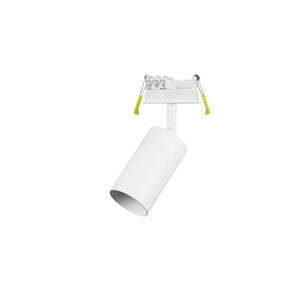 Integral LED Accentplus Spotlight S1 56Mm Diameter 100Mm Length Gu10 Led Recessed Mounted 70Mm Cutout Adjustable White Finish  - ILNEV031