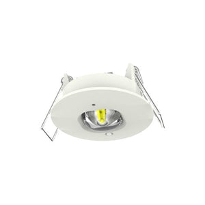 Integral LED Emergency Compact Downlight 1W 120Lm 3Hr Non-Maintained 38Mm Cutout 5700K Open Area Self Test Integral Led  - ILEMDL074