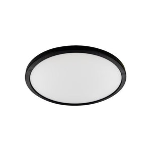 Integral LED Slim Halo Ceiling/Wall Light 291Mm Dia 18W 1500Lm 2700K Triac Dimmable Black Bezel Integral Led  - ILBHS004