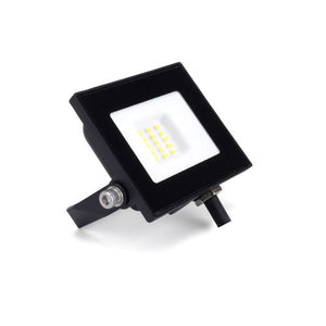 Integral LED Compact Slim Floodlight 10W 1000Lm 4000K 120 Beam 100Lm/W Ip65 Ik08 Integral Led Black  - ILFLE015