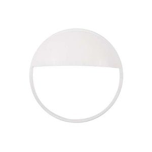 Integral LED Tough Shell Compact Bulkhead 215Mm Dia White Circular Eyelid Accessory  - ILBHPA009