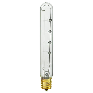 Tubular Light Bulb 130v 30w E17 T20x137mm Clear C-8 - S3224-SATCO