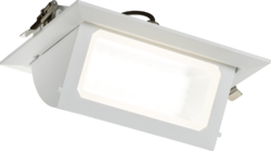 SARA 230V IP20 LED Recessed Tri-Wattage and CCT Wallwasher - 30/ 35/ 40W