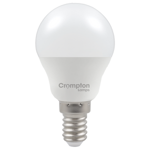 LED Thermal Plastic Round Opal Dimmable 6.5W 4000K SES-E14 - 806lm 21426