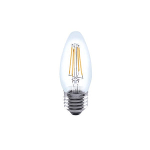 Integral LED Omni Filament Candle Bulb E27 470Lm 4.2W 2700K Non-Dimm 320 Beam Clear Integral  - ILCANDE27NC040
