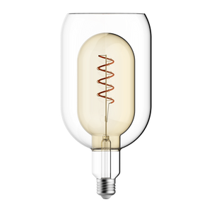 Crompton 21990 LED Decorative Nucleus Tumbler E125 Golden 4W 1800K ES-E27