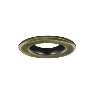 Integral LED Luxfire Fire Rated Downlight Antique Brass Bezel  - ILDLFR70A015